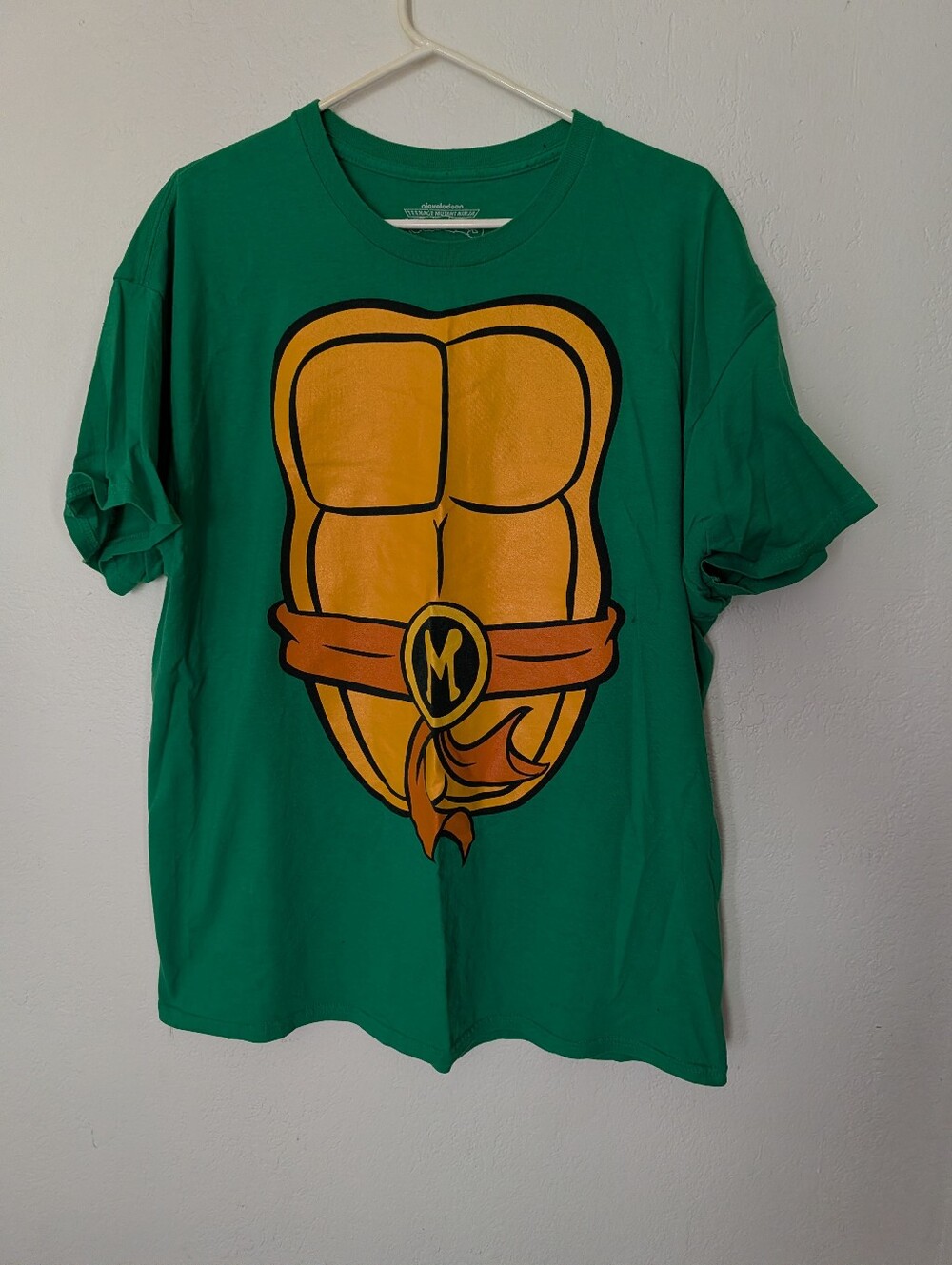 Nickelodeon Teenage Mutant Ninja Turtles Shell Graphic Costume T Shirt Pre Owned